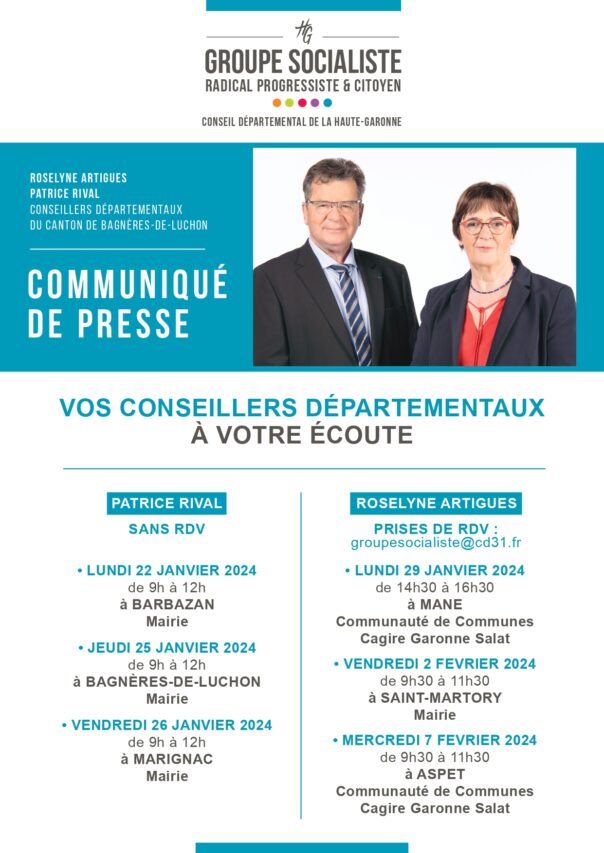 Permanences Les Conseillers D Partementaux La Mairie De Luchon