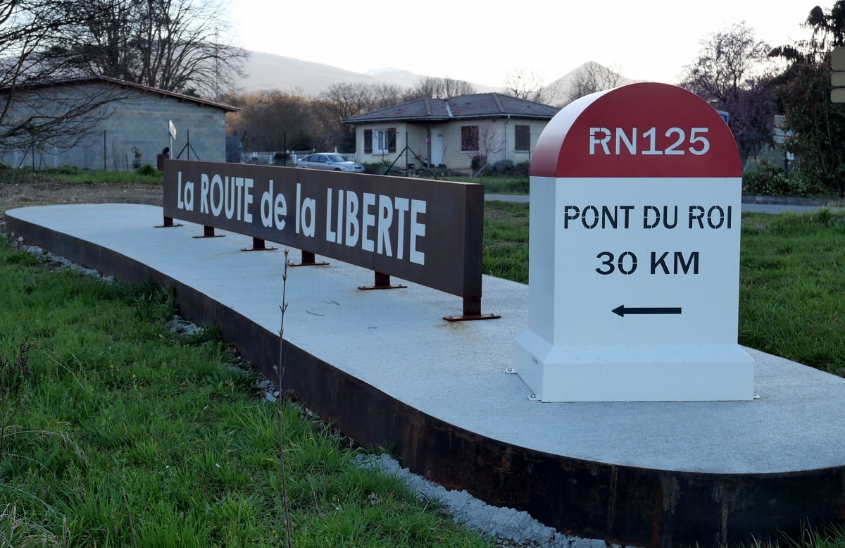 Inauguration de la route de la liberté Petite République