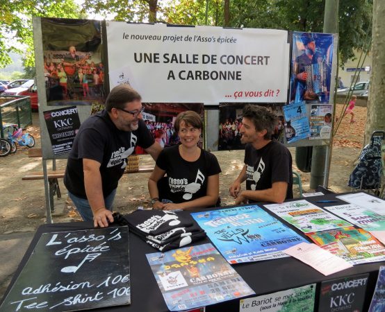 L'Asso's épicée, générateur de spectacles musicaux.