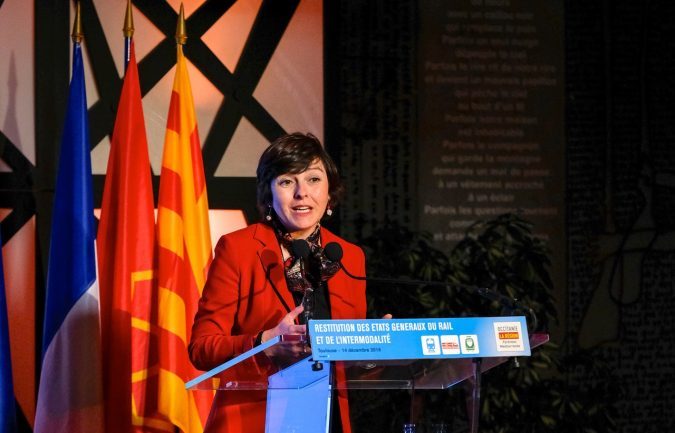 Carole Delga, présidente de région