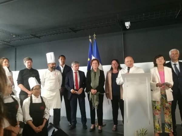 Le chef Thierry Marx a inauguré sa 8ème école de cuisine