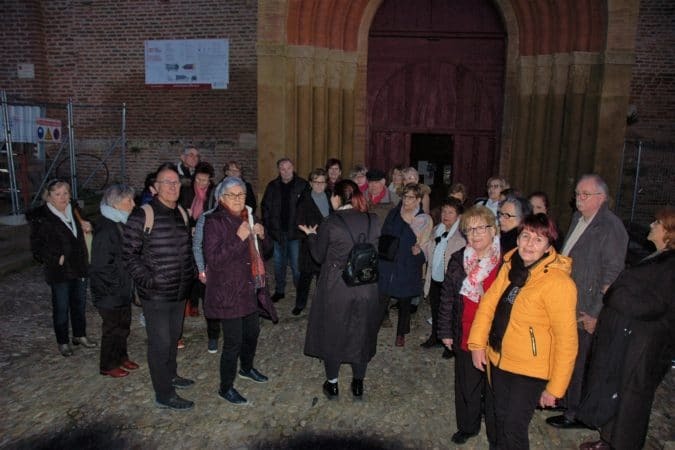 Les ainés ont visité le centre historique de Gaillac