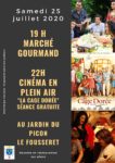 Marché Ciné LE FOUSSERET - JUILLET 2020