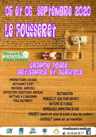 FOIRE AGRICOLE LE FOUSSERET 2020
