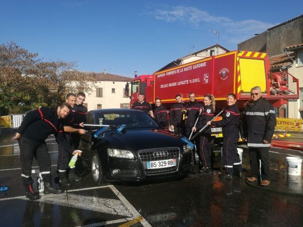 Mobilisés chaque année pour le Téléthon, les pompiers viennent en aide aux sinistrés des Alpes Maritimes