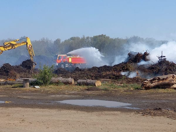 Incendie à Lherm