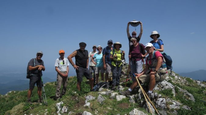 Une rude mais magnifique montée au Pic du Gar pour les Randonneurs de Blajan.