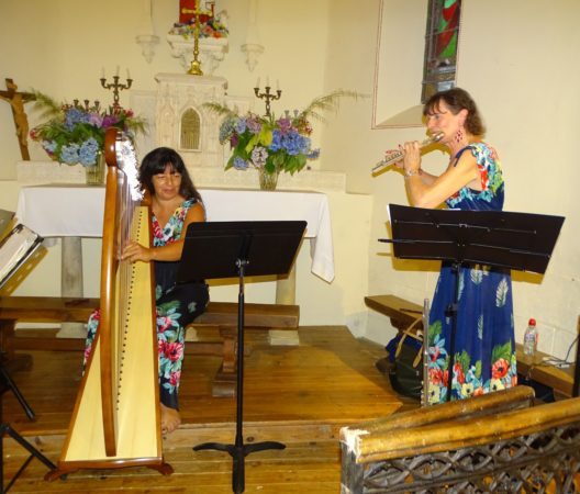 A ne pas manquer dimanche 14 novembre, un concert flûtes et harpes à Larroque.