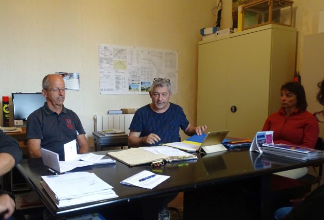 A Montgaillard sur Save, le recensement se prépare (photo archives une partie du conseil municipal le maire Julien Chainet au centre).