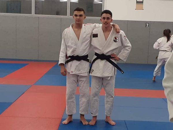 Anthony et Luca, du Torii Judo Club, ont décroché la ceinture noire.