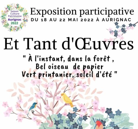 Parmi les nombreuses animations prévues pour la Fête de la Nature à Aurignac du 18 au 22 mai, une expo participative invite les habitants à afficher leurs créations dans la ville.