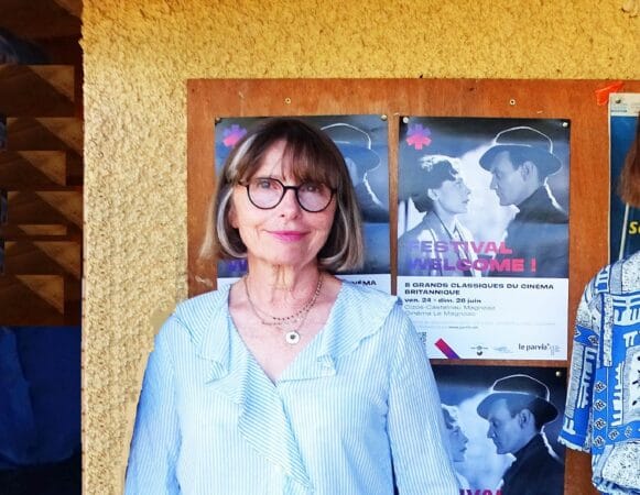 Chantal Lahaye, projectionniste au Cinéma Le Magnoac depuis 28 ans, un métier, une passion.