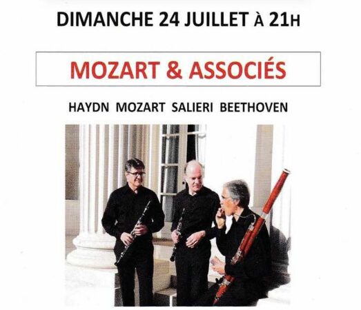 Un concert de musique classique exceptionnel, avec l'ensemble Architecture et Musiques, se tiendra dimanche 24 juillet à 21 à l'église de Blajan.