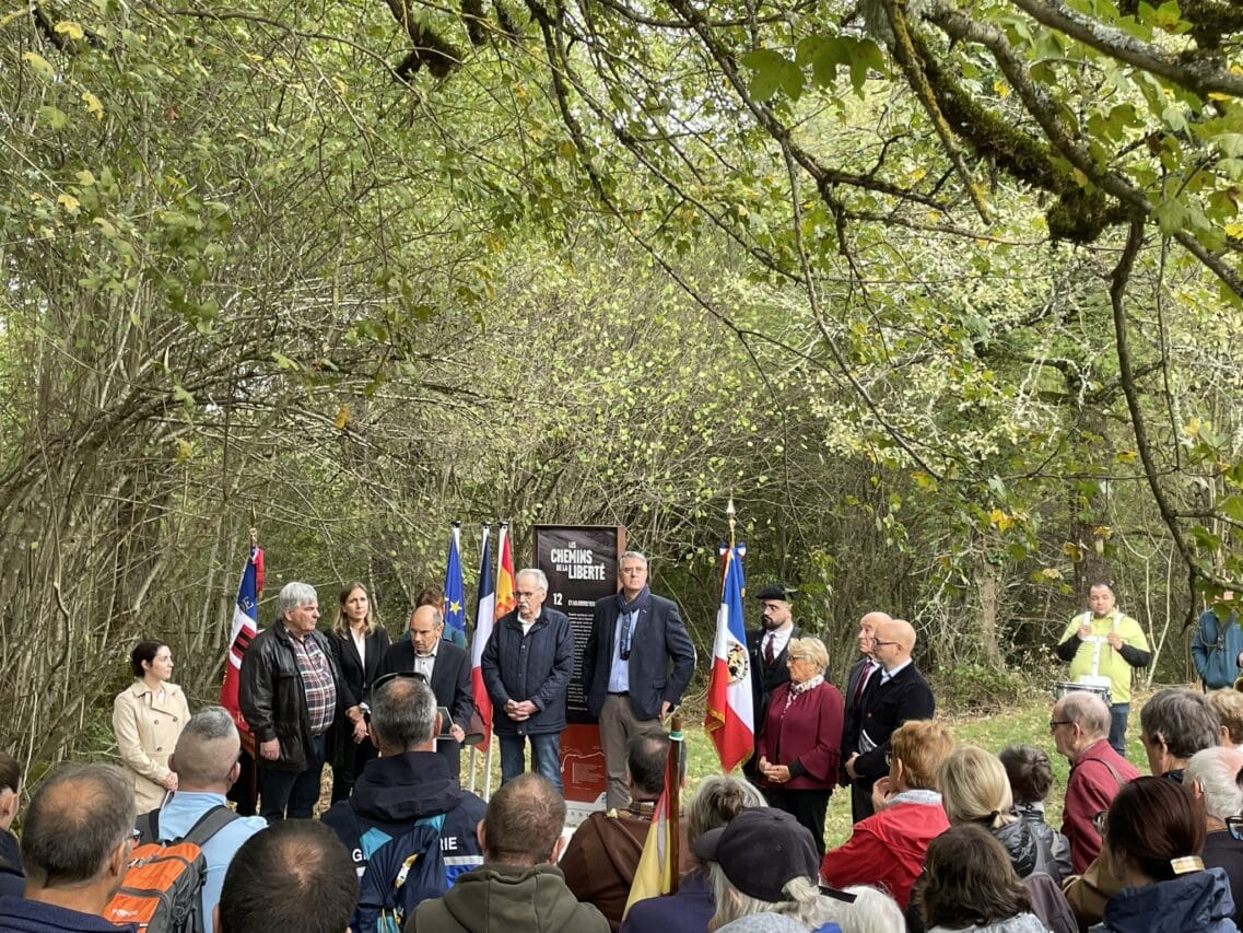 Les Chemins de la Liberté, 4kms à Marignac, vers la montagne du Burat Petite