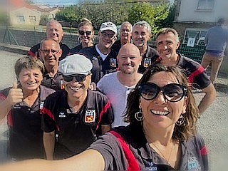 Un selfie pas de très bonne qualité mais qu'importe !