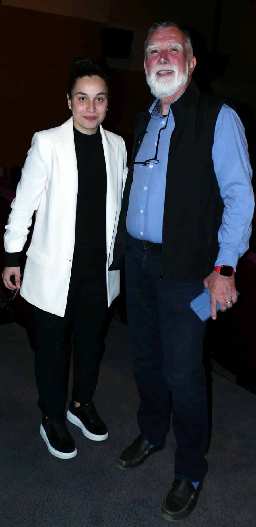 Les 2 présidents Nisrine Daoudi et Yannick Foucaud 