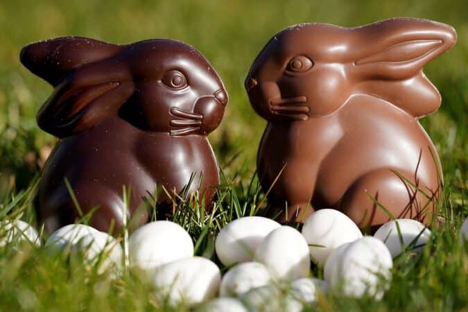 Les chocolats de Pâques, récompense finale de la chasse au trésor du Musée de l'Aurignacien le 16 avril. Inscrivez-vous.