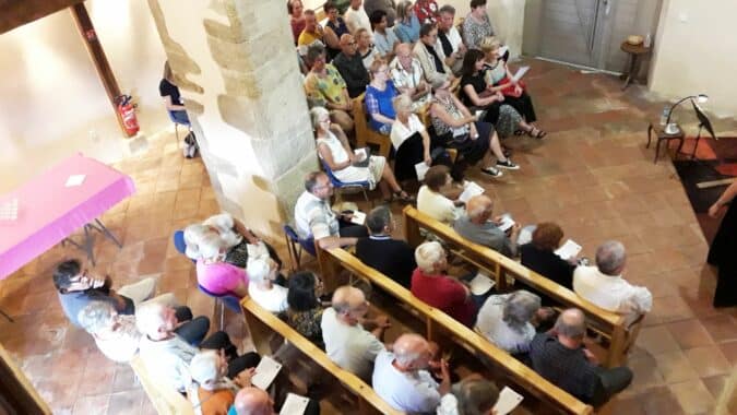 Salle comble à la chapelle de Monléon pour le concert classique organisé par la MJC dimanche 17 septembre.