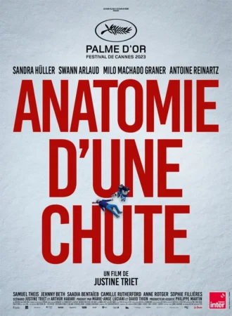 Au Ciné Lumière ce week-end deux films, dont le vertigineux Anatomie d'une chute, Palme d'or à Cannes.