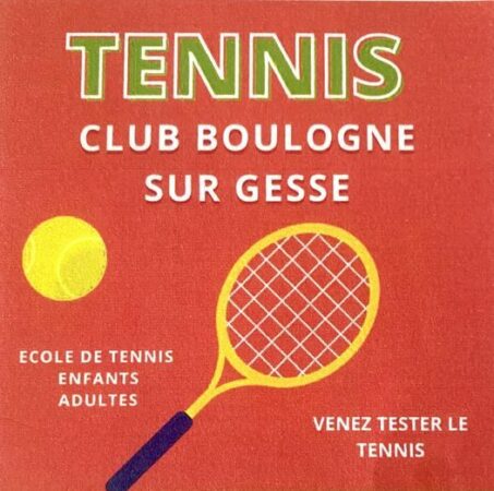 Portes ouvertes au Tennis Club de Boulogne les 16 septembre. Inscrivez-vous.