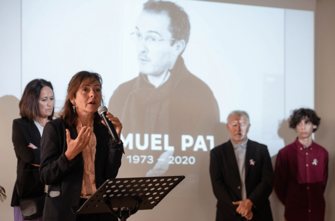 La présidente Carole Delga a rendu hommage aux 2 professeurs assassinés