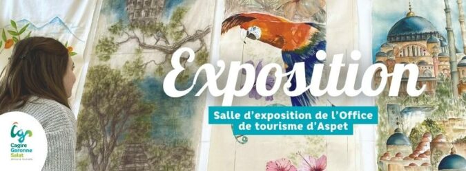 Jusqu'au mardi 28 novembre 2023, la salle d’exposition de l’Office de tourisme Cagire Garonne Salat à Aspet accueille le peintre, poète, Pierre LEHEC avec son exposition "Résonances".