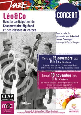 Une soirée à ne pas manquer samedi 18 novembre, hommage à Nougaro à Boulogne.